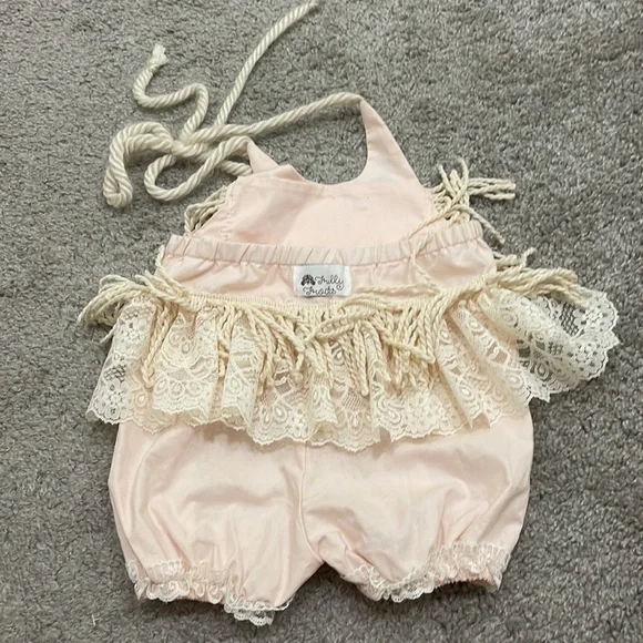 Frilly Frocks Baby Girl Romper Boho Size 12 months - Picture 5 of 7